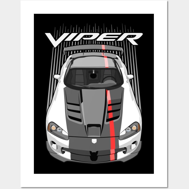 Viper ACR-white Wall Art by V8social